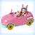 Coche de juguete Mattel Enchantimals Bunnymobile 12 Piezas