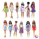 Muñeca Barbie Fashion Mattel