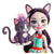 Muñeca Enchantimals Ciesta Cat Mattel (15 cm)