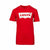 Camiseta de Manga Corta Infantil Batwing Levi's 85746RDH294224 Rojo (16 Años)