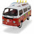 Vehículo Dickie Toys Retro VW Surfer Camper (32 cm) (Reacondicionado B)