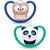 Set de Chupetes de Silicona Nuk Space Búho Oso Panda (Reacondicionado A+)