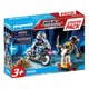 Playset City Action Starter Pack Playmobil 70502 Policía (15 pcs)