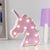 Unicornio Luminoso Glitter (10 LED)