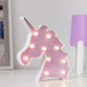 Unicornio Luminoso Glitter (10 LED)