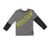 Camiseta de Manga Larga Reebok B LS TEE Gris oscuro