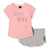 Conjunto Deportivo para Niños Reebok G ES SS BK4374 Rosa