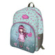 Mochila Escolar Gorjuss Cherry Blossom Turquesa