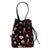 Mochila Casual Gorjuss Mary Rose Negro Granate