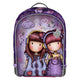 Mochila Escolar The Duet Gorjuss Morado