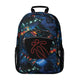 Mochila Escolar Totto Acuareles Negro (44 X 35 x 14 cm)