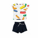 Conjunto Deportivo para Niños Champion Baby White Blanco