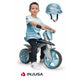 Bicicleta Injusa Jumper Balance Azul cielo Casco