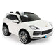 Coche Eléctrico para Niños Injusa Porsche Cayenne 12V Blanco (134 x 81,5 x 58 cm)