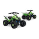 Quad Eléctrico Kawasaki  Injusa 12V (92 x 58 x 61 cm)