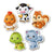 Set de 5 Puzzles Baby Educa Animales (19 pcs)