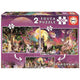 Puzzle Educa (2 x 100 pcs) Hadas y duendes