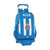 Mochila Escolar con Ruedas 905 RCD Espanyol Azul Blanco