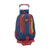 Mochila Escolar con Ruedas 905 Levante U.D. Azul Rojo Grana