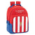 Mochila Escolar Real Sporting de Gijón Blanco Rojo