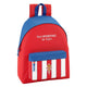 Mochila Escolar Real Sporting de Gijón Blanco Rojo