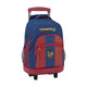 Mochila Escolar con Ruedas Compact Levante U.D. Azul Rojo Grana