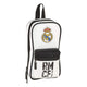 Plumier Mochila Real Madrid C.F. Blanco Negro