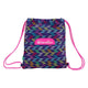 Bolsa Mochila con Cuerdas Benetton Fucsia