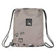 Bolsa Mochila con Cuerdas Kelme Genuine Beige