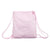 Bolsa Mochila con Cuerdas Moos Flamingo Rosa