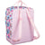 Mochila con Asa Superior y Compartimentos Moos Flamingo Rosa