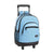 Mochila Escolar con Ruedas Compact BlackFit8 Azul claro