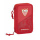 Plumier Doble Sevilla Fútbol Club Rojo (28 piezas)