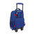 Mochila Escolar con Ruedas Compact F.C. Barcelona 19/20 Azul marino