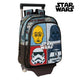 Mochila Escolar con Ruedas Star Wars Astro