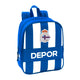 Mochila Infantil R. C. Deportivo de La Coruña Azul Blanco