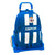 Mochila Escolar con Ruedas Evolution R. C. Deportivo de La Coruña Azul Blanco