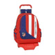 Mochila Escolar con Ruedas 905 Atlético Madrid Neptuno Azul