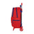 Mochila Escolar con Ruedas 905 Atlético Madrid Neptuno Azul