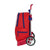 Mochila Escolar con Ruedas Evolution Atlético Madrid Neptuno Azul