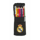 Plumier Doble Real Madrid C.F. 1902 Negro (27 Piezas)