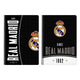 Libreta de Anillas Real Madrid C.F. Negro A4