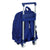 Mochila Escolar con Ruedas 705 F.C. Barcelona Azul