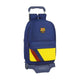 Mochila Escolar con Ruedas 905 F.C. Barcelona Azul