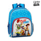 Mochila Infantil Toy Story Play Time Azul Blanco