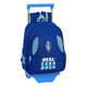 Mochila Escolar con Ruedas 705 Real Zaragoza Azul Azul claro