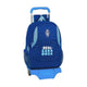 Mochila Escolar con Ruedas 905 Real Zaragoza Azul Azul claro