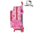 Mochila Escolar con Ruedas 705 Hello Kitty Balloon Rosa