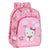 Mochila Infantil Hello Kitty Balloon Rosa