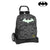 Mochila Escolar con Ruedas Evolution Batman Night Negro Gris